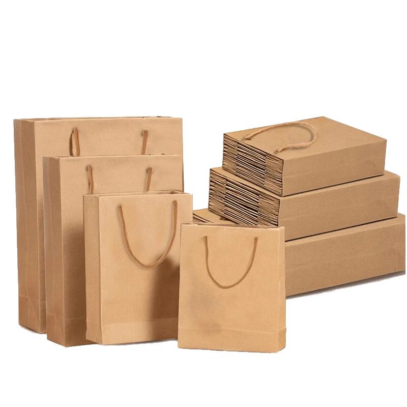 Thickened Kraft Paper Gift Bags