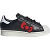 Hello Kitty x adidas Superstar J 50. Jubiläum Kinder-Sneaker Schwarz Core-Black Cloud-White IG6995