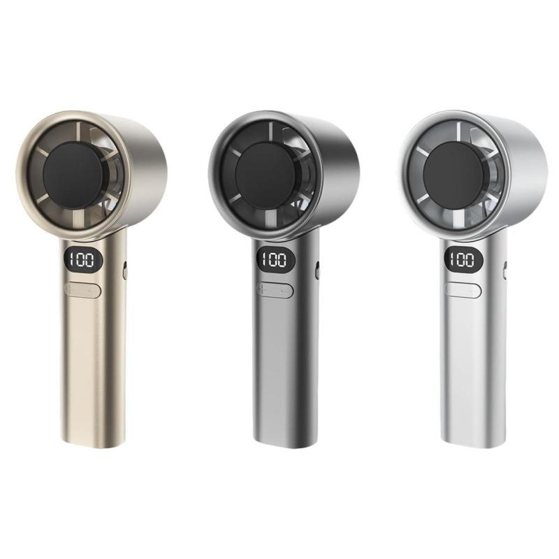 Handheld mini fan, powerful 400mAh wind speed, convenient USB charging, suitable for travel, outdoor activities, and summer