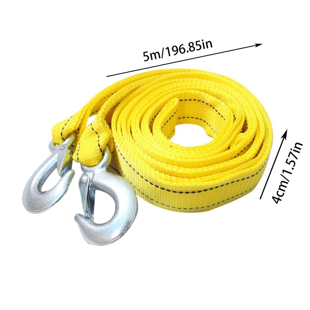 Truck Tow Cable, Nylon Tow Cable, Fixed Tow Strap, Heavy Duty Tow Rope, Vehicle