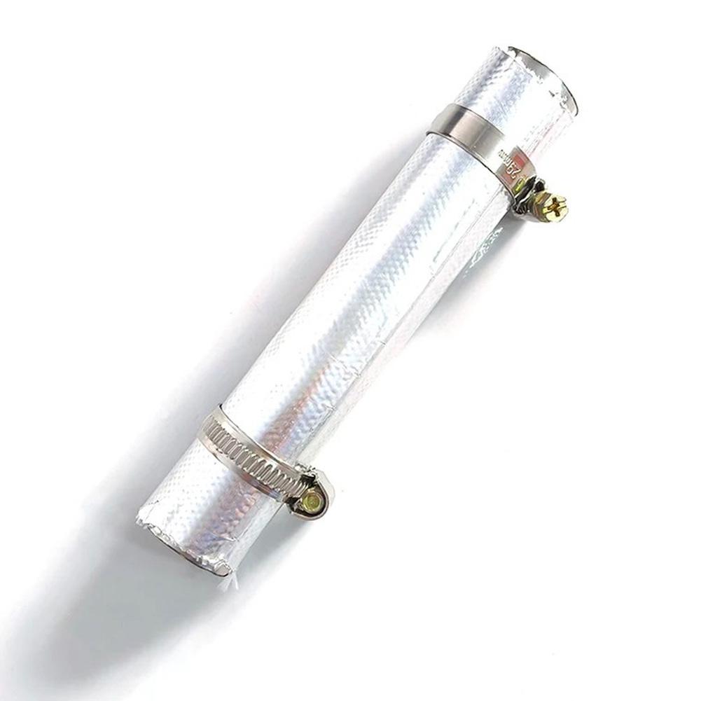 Aluminum Foil Kit Exhaust Pipe Insulation Fiberglass Hose Lagging