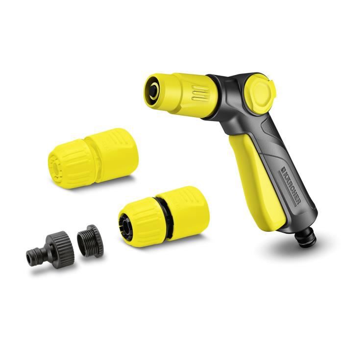 KARCHER Watering Gun and Accessories Set - 2 Jet Shapes