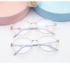 Little Daisy Anti-blue Light Metal Spectacle Frames For Myopia Glasses 7706