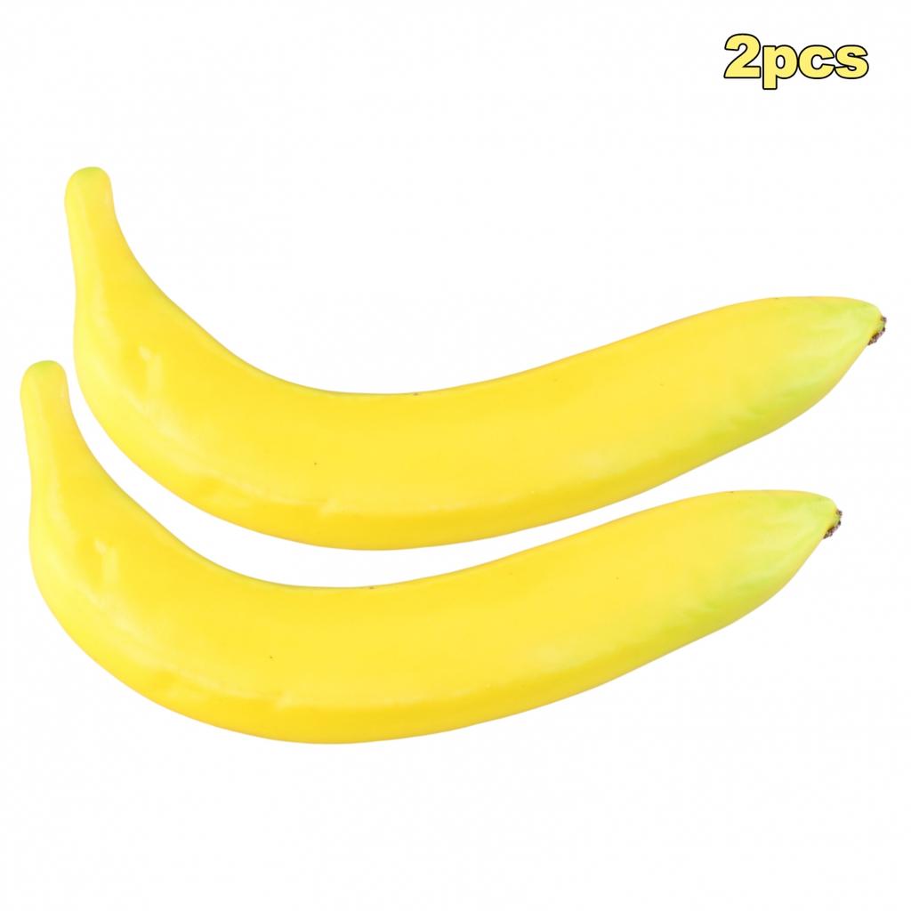 Artificial Bananas Table Display Wedding Decor Yellow 20cm