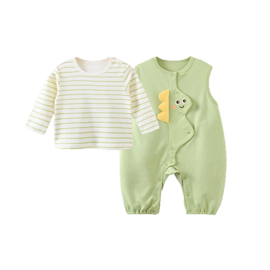 Youqi Baby Carrier Bodysuit Set: Long Sleeve, Open Crotch, Spring & Autumn 2026 Style