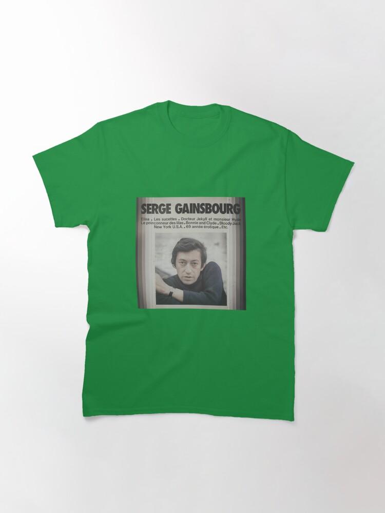 Serge Gainsbourg Album Serge Gainsbourg 1974 Classic T-Shirt