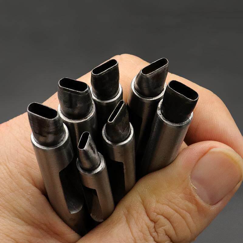 Alloy Steel Round Corner Leather Belt Hole Puncher 2×6mm Straight Flat Punch