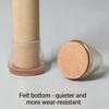 Chair Leg Floor Protectors Anti-Slip Felt Pads Silicone Cover Wear-Resistant Caps Scratch-Proof Sliders For Hardwood Floors