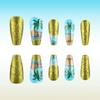 Press On Nail,Fake Nail Stick Glues On Nail False Nail Acrylic Nail Artificial False Nail for DIY Nail Art Designs