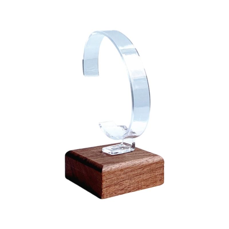 Portable Acrylic Watch Holder Fashion Watch Display Stand Suitable for Easy Storage and Travel with Enhanced Visibility