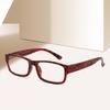 Retro Vertical Stripe Reading Glasses for Men & Women - Exquisite & Simple Design, 110 Magnification