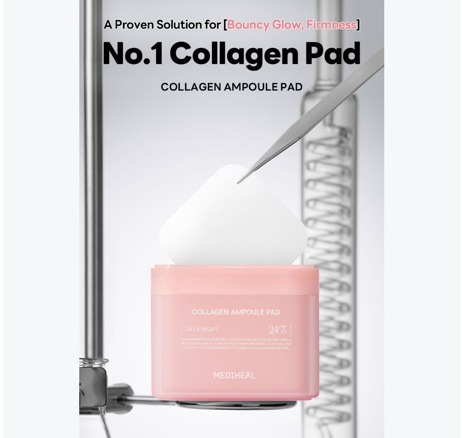 MEDIHEAL Toner Pad 100+100 Pads Double Pack (7types)