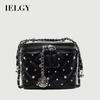 Ladies Messenger Bag Fashion Diamond Chain Box Bag
