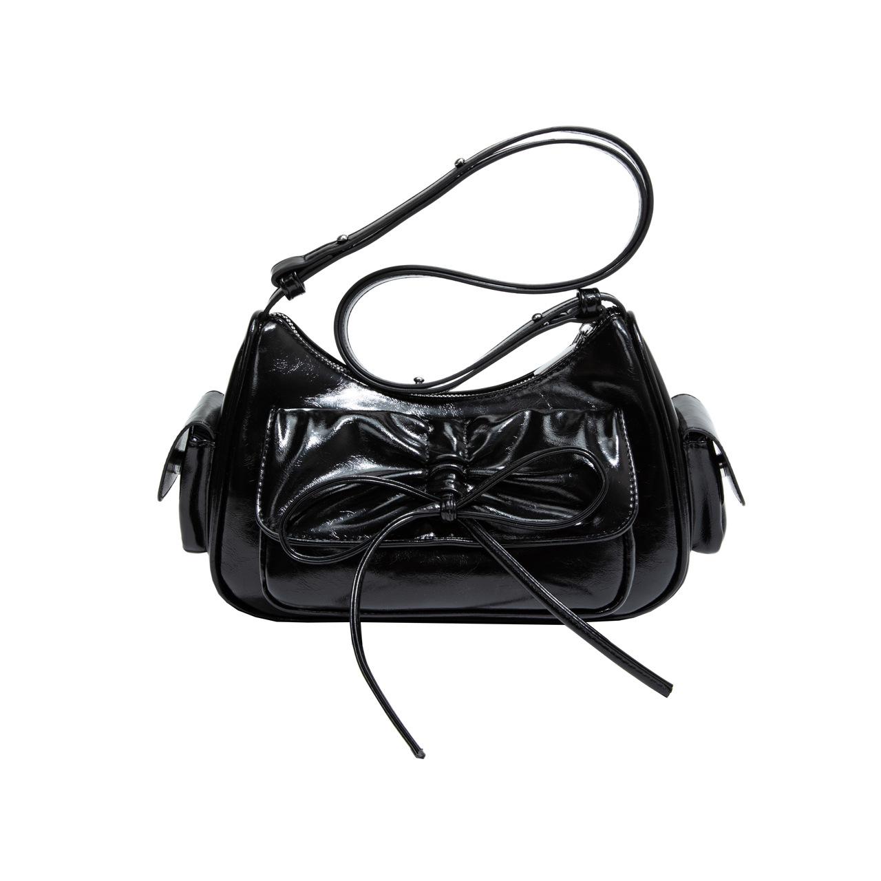 

Сумка Женская Новая Мода Сумка Через Плечо Универсальная Сумка чёрный