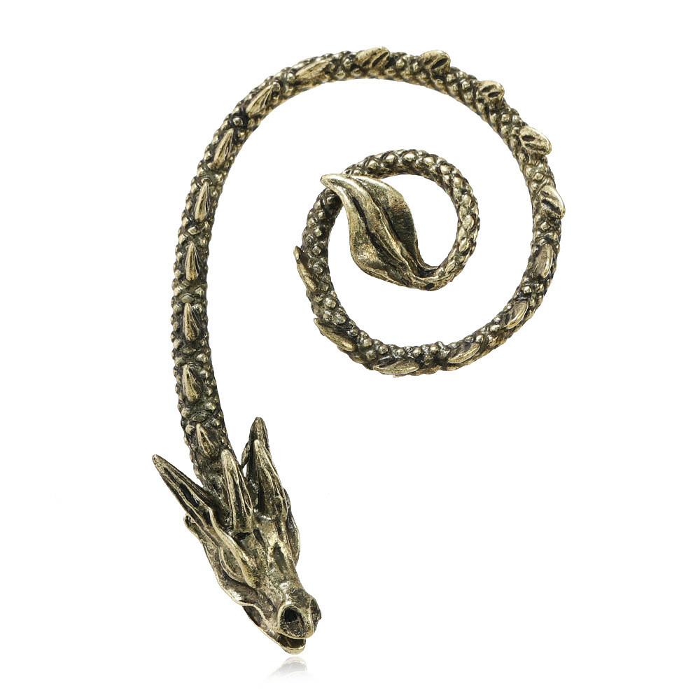 Earring Punk Dinosaur With Alloy Finish For Fashion Accessories