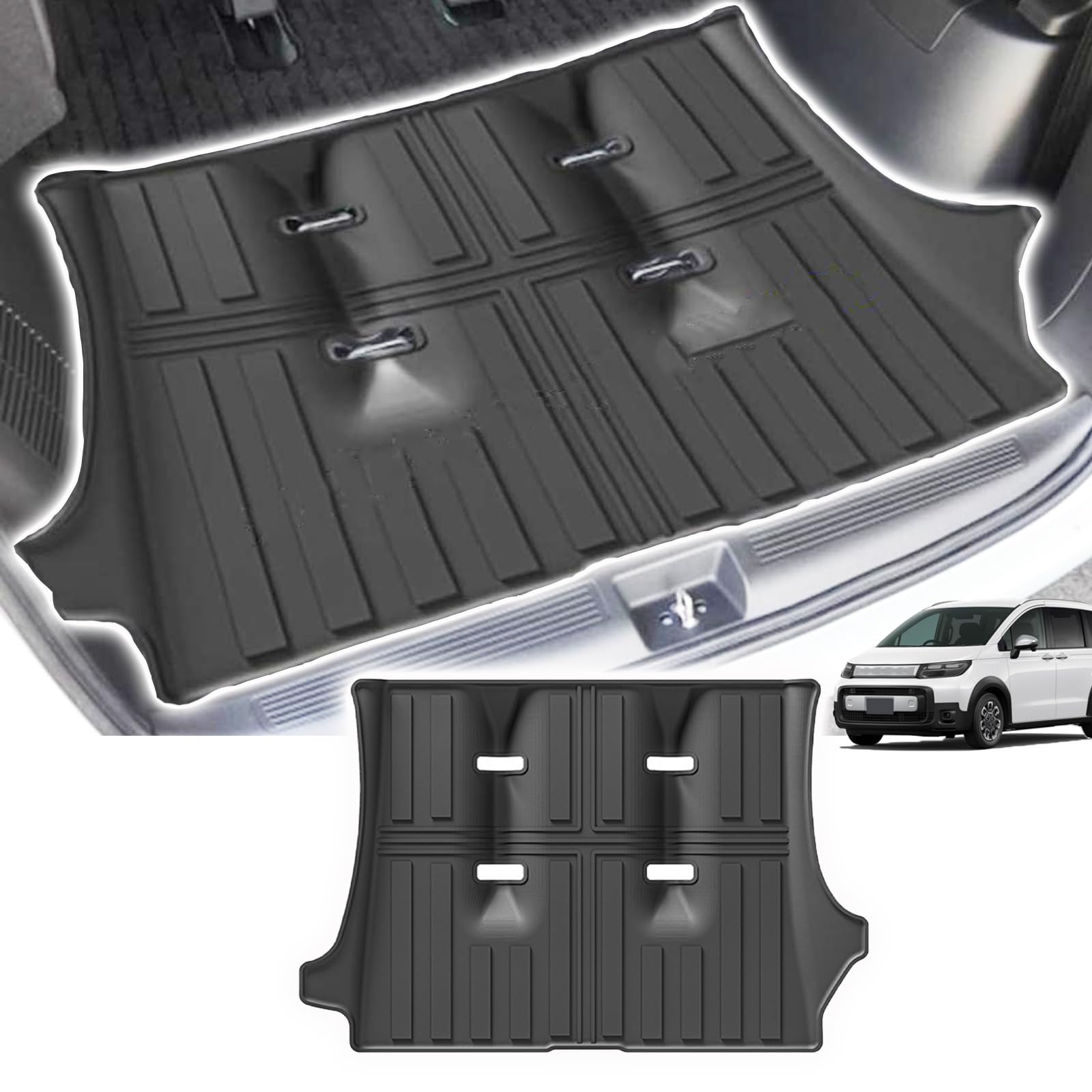 

Temiry Новый Freed Коврик в багажник серии GT с 3D багажным TPE водонепроницаемым грузовым TPE 3D багажным Новым Freed Аксессуары Коврик, Коврик,