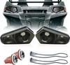 2 PCS Motorcycle Rear Taillights Brake Stop Tail Light Lampshade For ATV UTV Polaris Sportsman 500 700 800 2005-2014