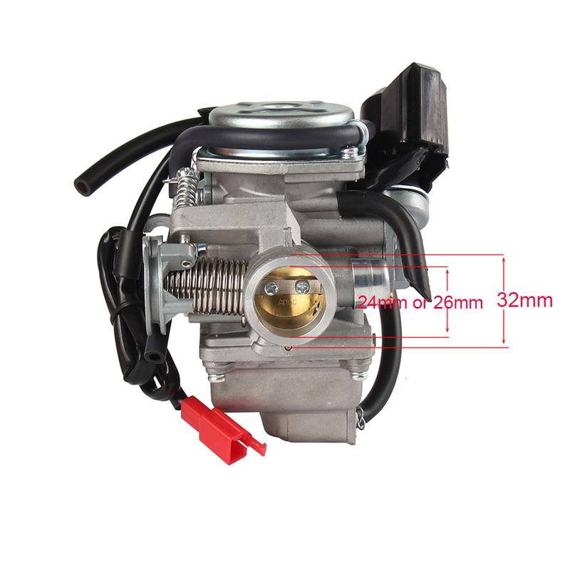 24mm 26mm Motorcycles PD24J PD26J Carburetor Choke for Honda GY6 125cc 150cc Scooter ATV 4 stroke