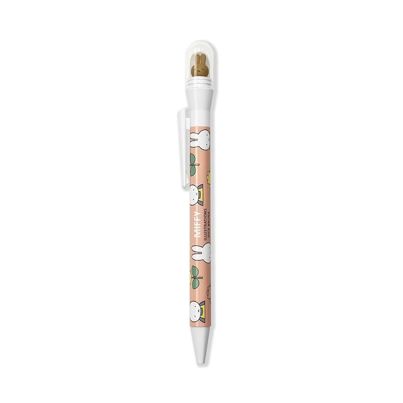 

square miffy oil ballpoint pen 0.7 Kururin ballpoint pen white BS24-14