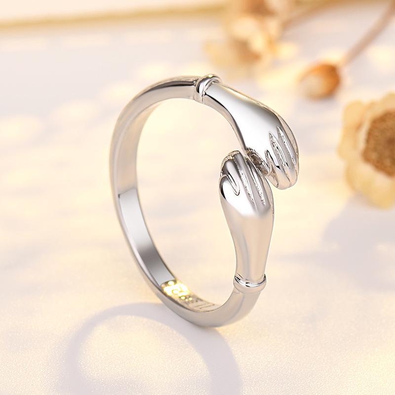 Simple Enamel Butterfly Ring Niche Girlfriend Temperament Star Pentagram Star Personalised Tide Jewelry Ring Retro Finger Ring