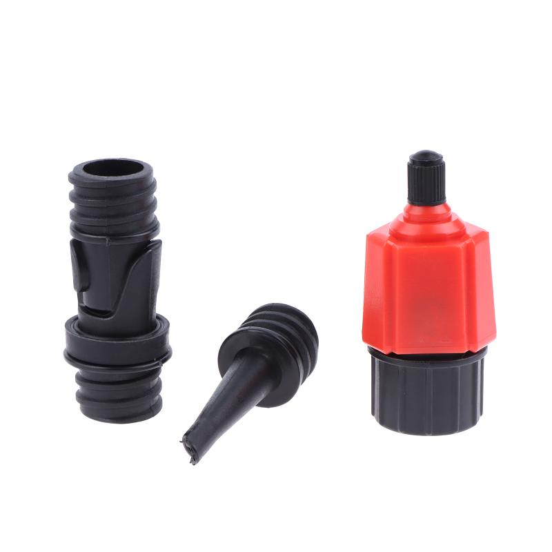 

Inflatable Sup Pump Valve Adapter Set - Standard Air Valve Adapter With 4 Nozzles, Air Pump Converter For Kayaking Surfboard Onesize
