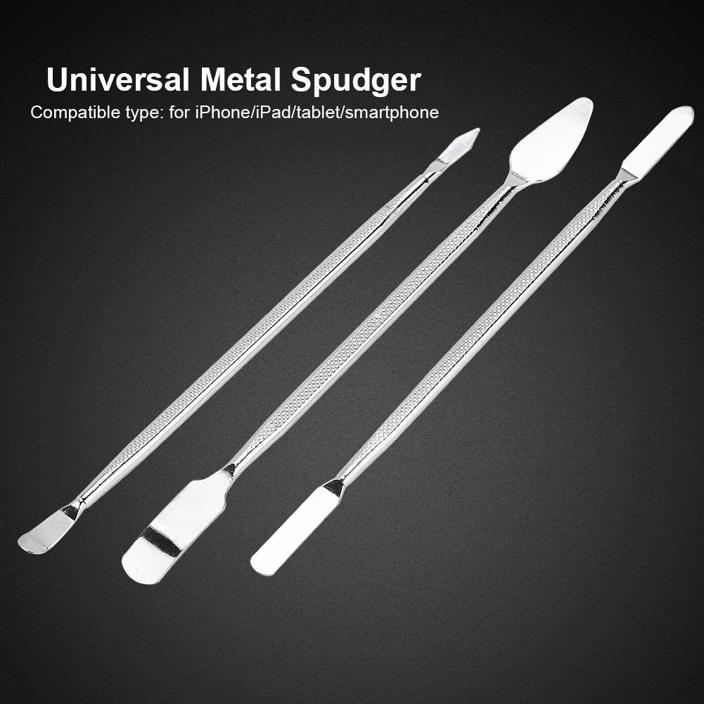 

3pcs set Phone Opening Kits Universal Metal Spudger Pry Tool Set for iPhone iPad Tablet