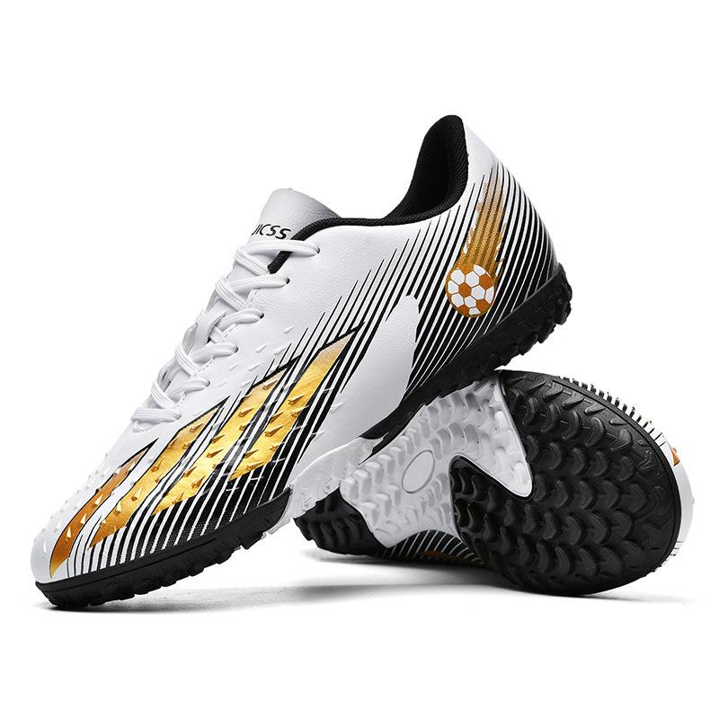 Low-top Student Training Sneakers Spikes 2025 Children's Men's Women's Football Shoes Grass Game Broken Shoes New