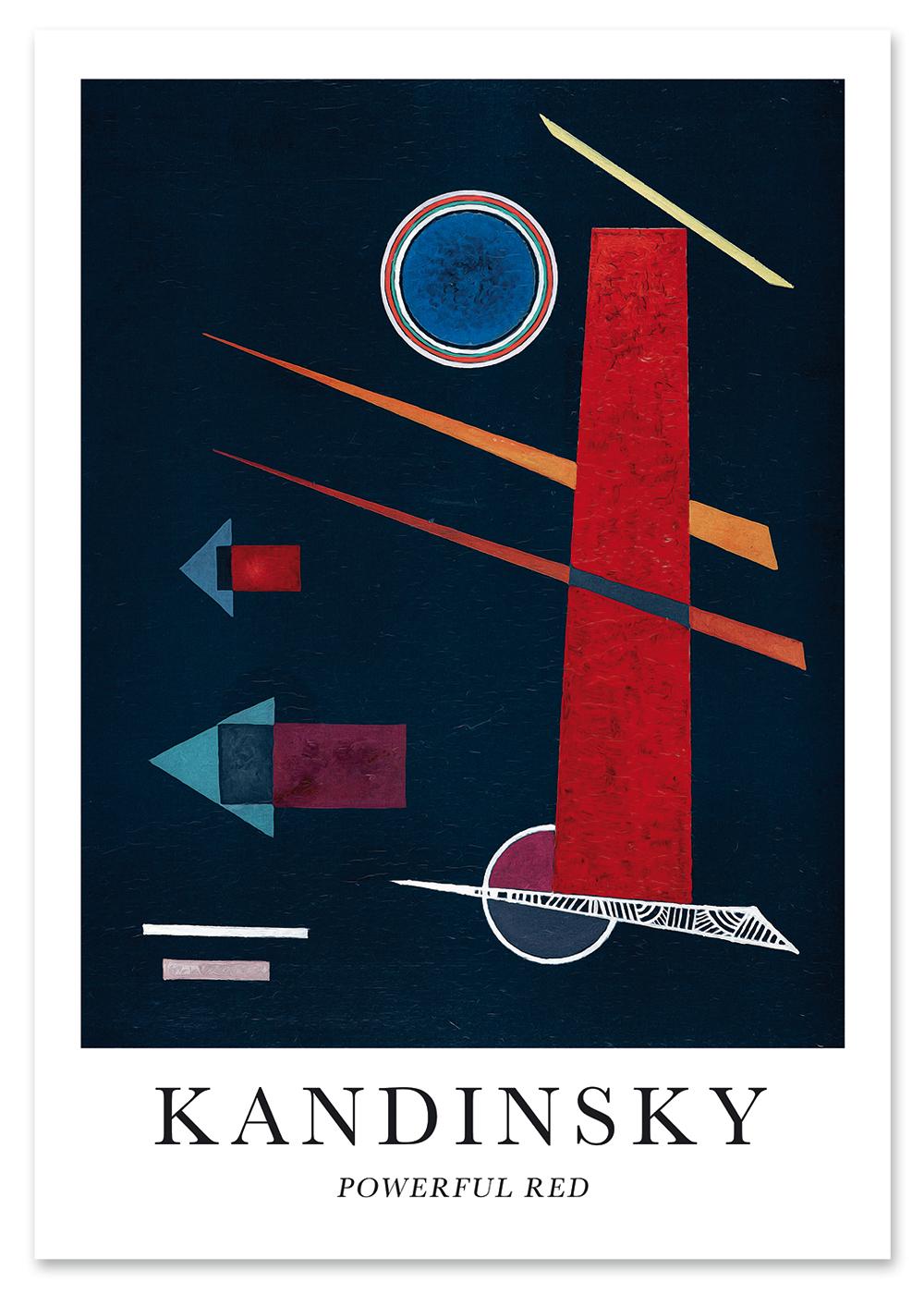 

Plakat Kandinsky obraz abstrakcja 30x40 cm