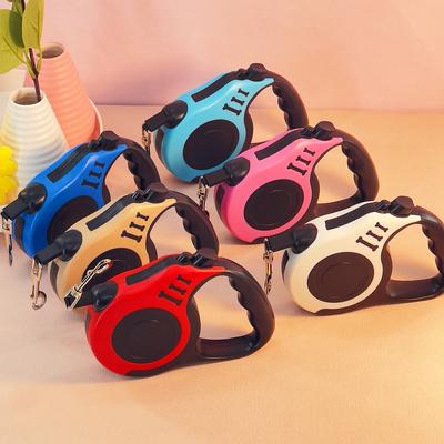 Kleine und mittelgroße Hundeleine Hundekette Spaziergang Hundeleine Automatische Teleskop-Leine Leine Haustier Hundezubehör