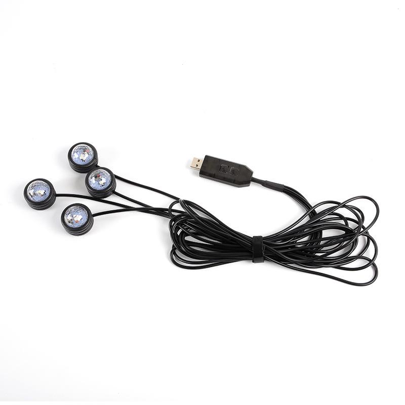 Dream Color Rhythm LED Car Footwell Ambient Starlight