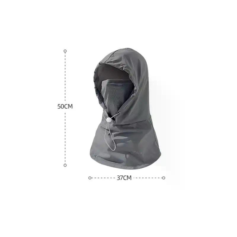 Fashion Anti-UV Ice Silk Sun Hat Adjustable Breathable Sunscreen Hat With Shawl Quick Drying Sunshade Cap Outdoor Sports