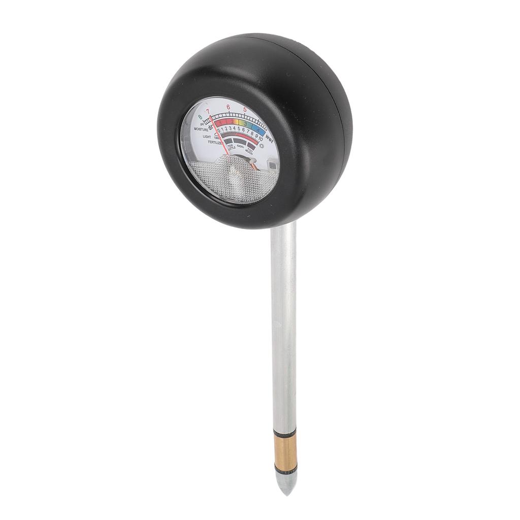 Bodenhygrometer-Sensor, hochgenaues digitales Boden-PH-Meter mit 100-Grad-Drehung für Pflanzen