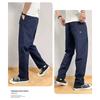 Summer Thin Cargo Pants Men Casual Tapered Trousers with Zipper Pockets Quick Dry Streetwear Pants for Outdoor Daily Wear S-3XL