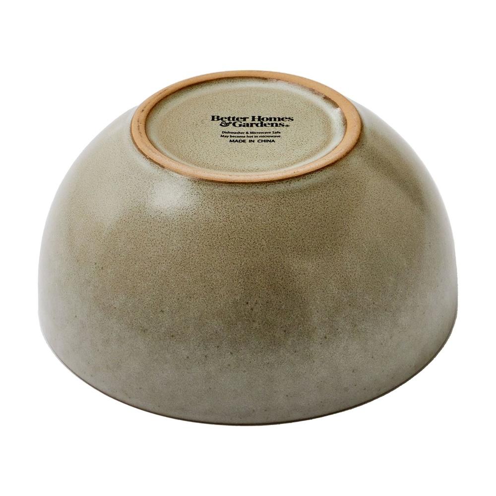 2 Pack 6 Inch Stoneware Cereal Bowls Dishwasher Microwave Safe Unique Reactive Glaze Durable Bowl Everyday Dining and