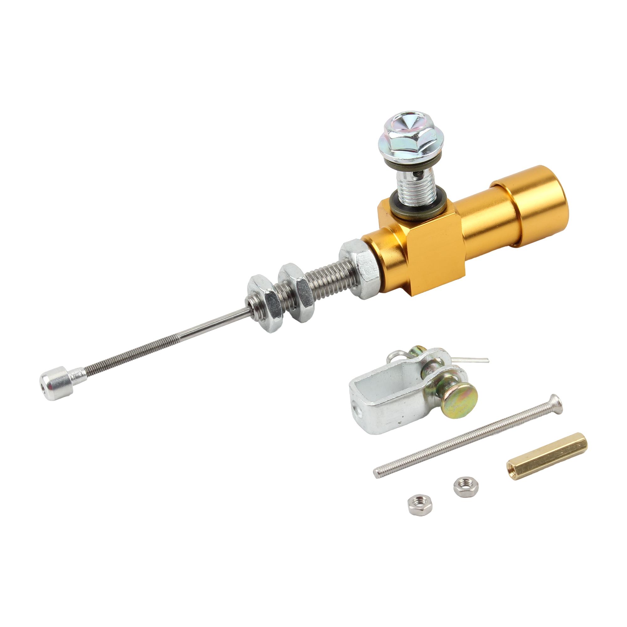 Motorcycle Hydraulic Clutches Short Hydraulic Clutch Performance Brake Master Cylinder System Universal Transfer Pump Motocross золотой