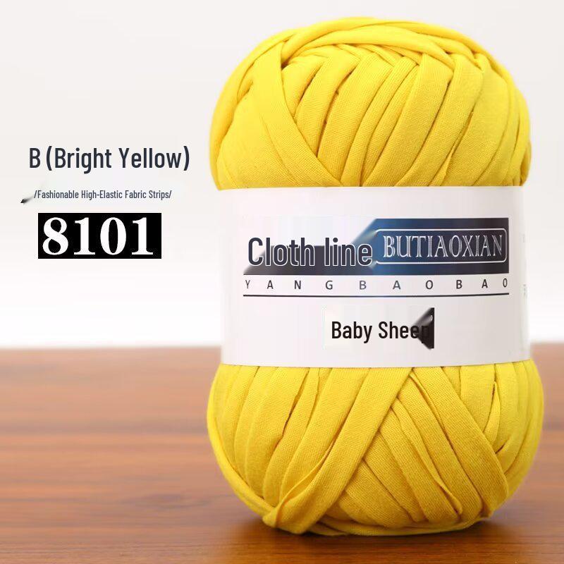 High Elasticity Handmade Crochet Yarn for Bags, Floor Mats, and DIY Weaving Projects