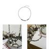 Modern Geometric Stainless Steel Cross Chain Necklace For Men And Women
