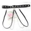 Harajuku Dark Girl Punk Goth Stil Liebe Schnalle Gürtel Dekoration Jk Taillenkette Riemen Cool