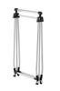 Pearl Metal Folding Hanger DX Black Compact N-7611