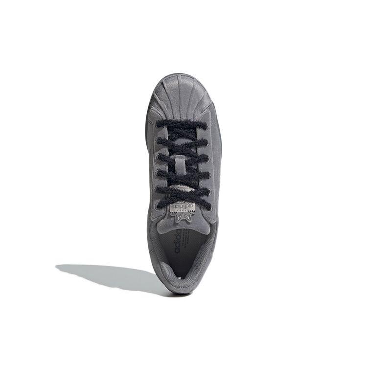 Adidas Originals Superstar Suede Classic Casual Low-Top Sneakers Women Sneakers Gray HP7488