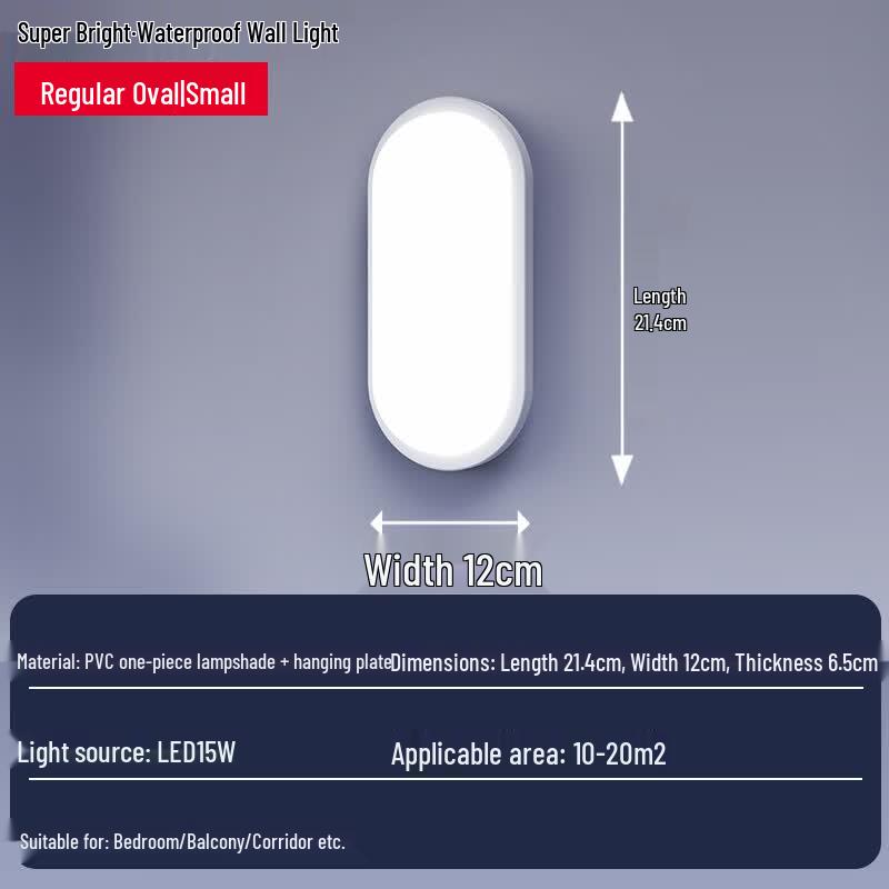Luci LED da Parete e Soffitto Impermeabili IP65 Fanyao
