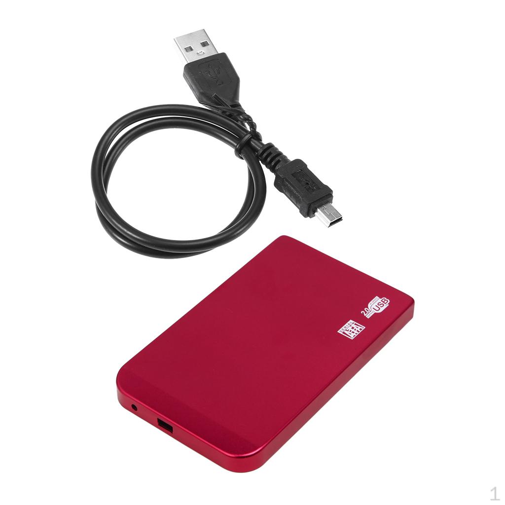 

USB2.5inch HDD Disc External Enclosure Red
