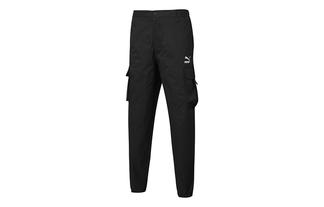 PUMA Cargo Pants Men s Black Thin 532189-01 L
