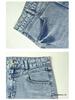 Women's High Waist Retro Denim A-line Skirt - Slimming Mid-length for Spring, Summer & Autumn
