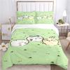 Cartoon Chiikawa Pattern Quilt Cover Pillowcase Two or Three Piece Multi Size Duvet Cover Bedding Sets Christmas Gift
