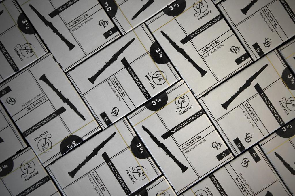 GONZALEZ GD Reed Filed Cut 10 Pieces Bclarinet [3 1/2]