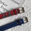 Belt Y2k Dopamine Flower Red Plaid Belt, Female Sweet Cool Babes Denim Blue Tide
