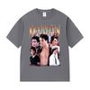 90s Retro Damon Salvatore Graphic T Shirt Unisex Harajuku Fashion Cotton Short Sleeve T-shirts Y2k Men's Gothic Clothing T-Shirt