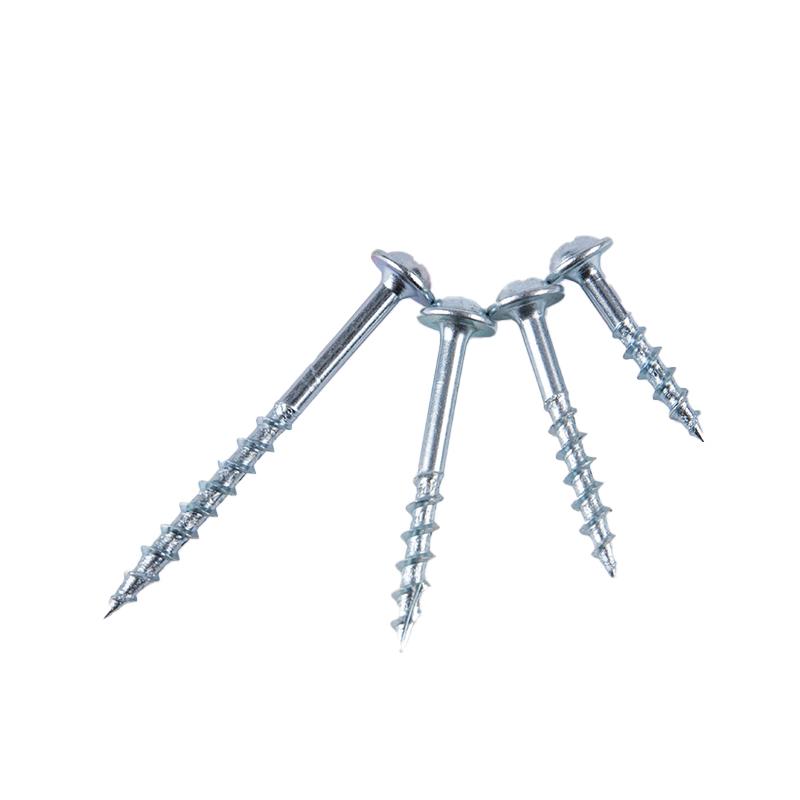 100Pcs Pocket Hole Screws Coated Cross Self Tapping Screw St4 Drive Screw Hole
