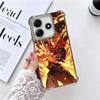 Anime Ryomen Sukuna JUJUSU Plating Phone Case For Xiaomi Redmi Note 14 15 Pro Plus 13 12 11 11S 11T 10 9S 9 5G Anti-Fall Airabag